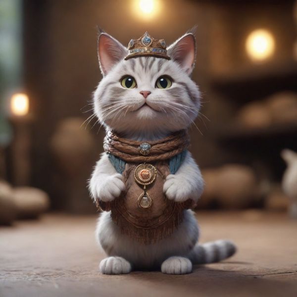 A cat generated by Foooucs